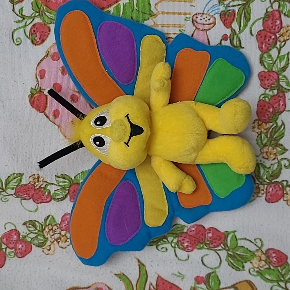 Vintage Honey Nut Cheerios Bee Butterfly Plush